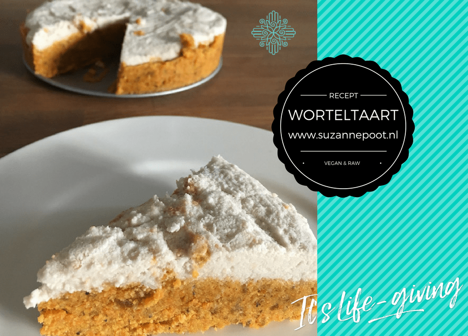 Worteltaart – vegan & raw