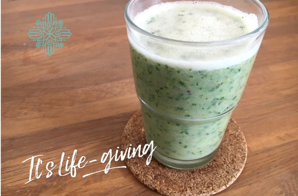 Rucola Smoothy recept (verrassend lekker!)